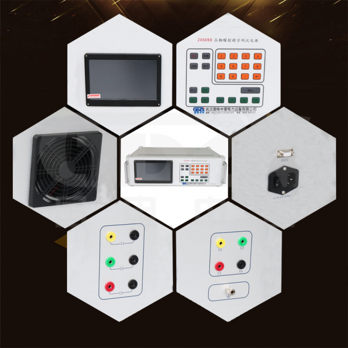 Fuente de energía estándar trifásica programable de la CA del estándar internacional para el laboratorio 1