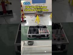 Demostración de prueba estándar del descargador de ZnO de 10 kV
