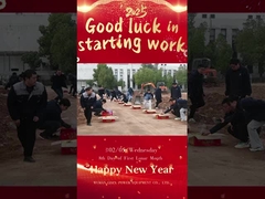 Buena suerte para comenzar el trabajo