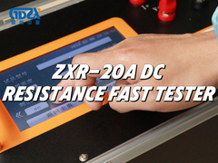 ZXR-20A Tester rápido de resistencia de CC con interfaces RS232 y USB