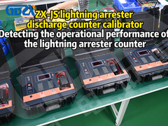 Compacto ZX-JS controlador de descarga de relámpago portátil