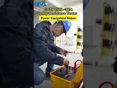 ZXHL-600A Corriente constante 600A Contador de resistencia al contacto Temperatura de trabajo -10°C - 40°C