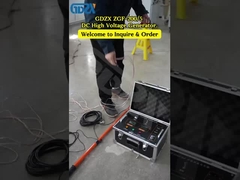 Equipo de prueba de alto voltaje de CC compacto, Precisión de regulación del equipo de prueba electrónico ≤1%