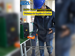 Serie de pruebas de fallas de cable