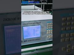 Presentamos el calibrador de potencia eléctrica con pantalla LCD grande ZX3030E, medidor de energía multifunción para usted