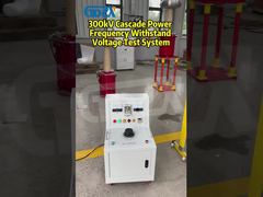 Voltaje soportado de frecuencia de potencia en cascada de 300 kV