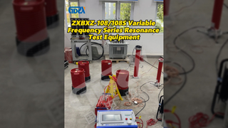 Equipo de prueba de resonancia de la serie de frecuencia variable ZXBXZ-108/108S