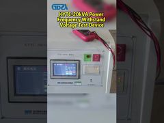 Pruebas de voltaje soportado de frecuencia eléctrica KYTC-20kVA
