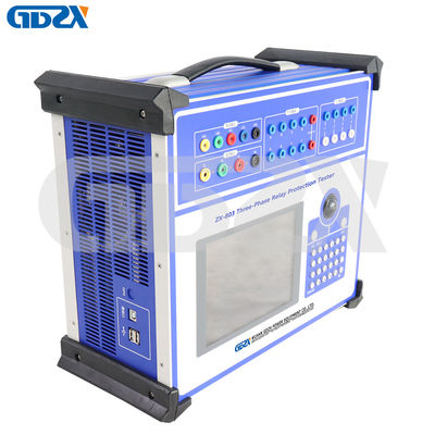 ZX-803 Certificado CE Venta directa de fábrica ZX-803 Tester de protección de relé portátil de microcomputadora