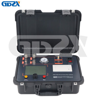 ZXMD-2000 220V 30W Pruebador de protección automática de relé Calibrador inteligente de relé de densidad de gas SF6